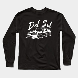 JDM Del Sol Legend Vintage Style Long Sleeve T-Shirt